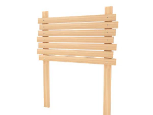 木制招牌 3D 模型