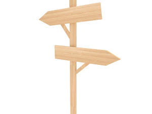 Szyld drewniany Model 3D