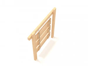 Wooden signboard 3D Model