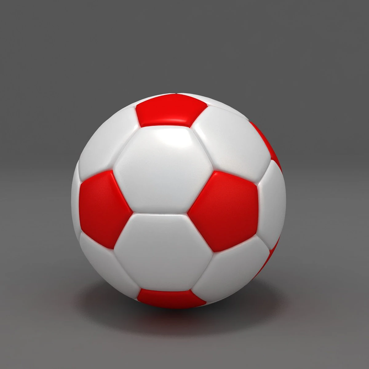 Soccer Ball football 2 3D Model .c4d .max .obj .3ds .fbx .stl .blend 