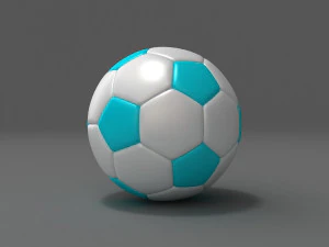 Fu&szlig;ball Fu&szlig;ball 3 3D Modell