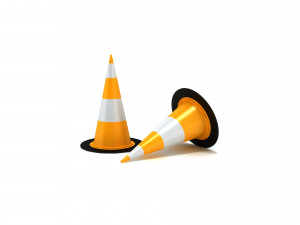 Traffic cones 2 3Dモデル