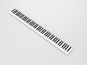 Piano Key 3D मॉडल