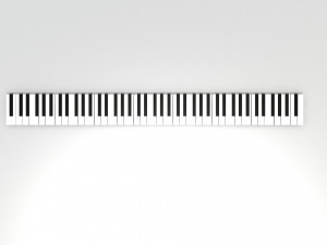 Piano Key 3D मॉडल