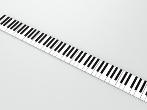Piano Key 3D मॉडल