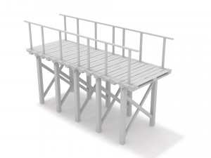 White bridge 3D 모델