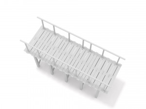 White bridge 3D 모델
