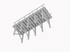 White bridge 3D 모델