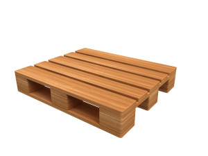 Wooden pallet 3D Model