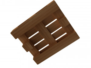 Wooden pallet 3D Model