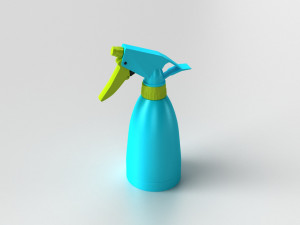 Spray bottle Modelo 3D