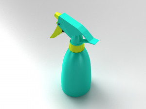 Spray bottle Modelo 3D