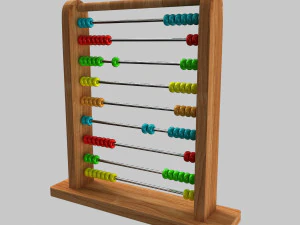 Счеты 3D Модель