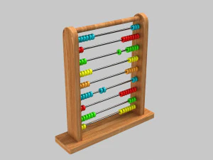 Abacus 3D Model