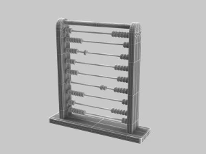 Abacus 3D Model