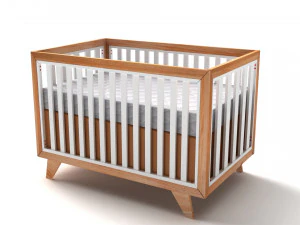 Baby Cribs 1 3D Model