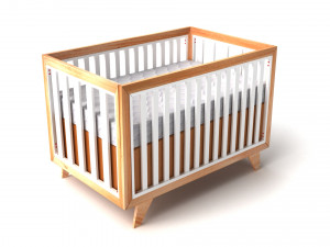 Baby Cribs 1 Model 3D