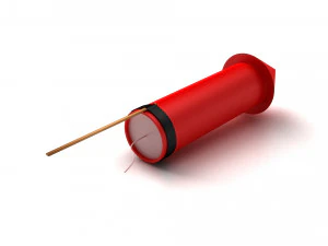 Fogo de artif&iacute;cio de foguete Modelo 3D