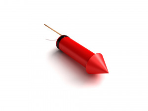 Rocket Firework Modelo 3D
