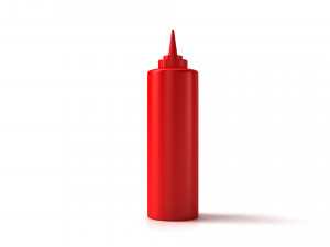 Ketchup Bottle Modelo 3D