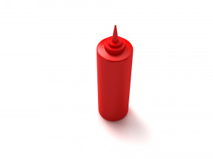 Ketchup Bottle Modelo 3D