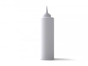 Ketchup Bottle 3 3D Model