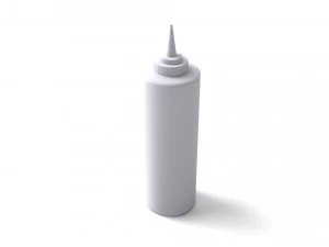 Ketchup Bottle 3 3D Model