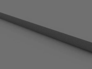 Steel pipe 3D Model