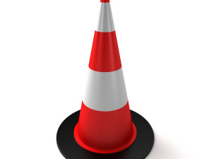 Traffic cone 3 Modelo 3D