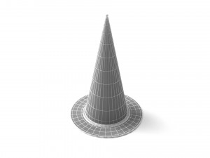 Traffic cone 3 3D Model