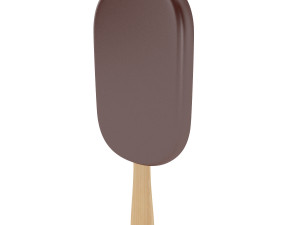 Ice Cream Bar - Chocolate 3D 模型