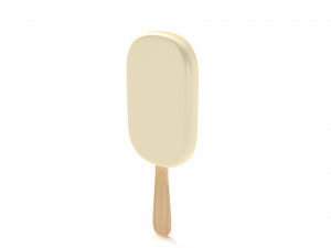 Ice Cream Bar - White Modèle 3D
