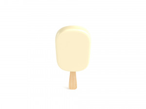 Ice Cream Bar - White Modèle 3D