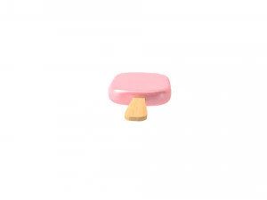 Ice Cream Bar - Pink 3D Model