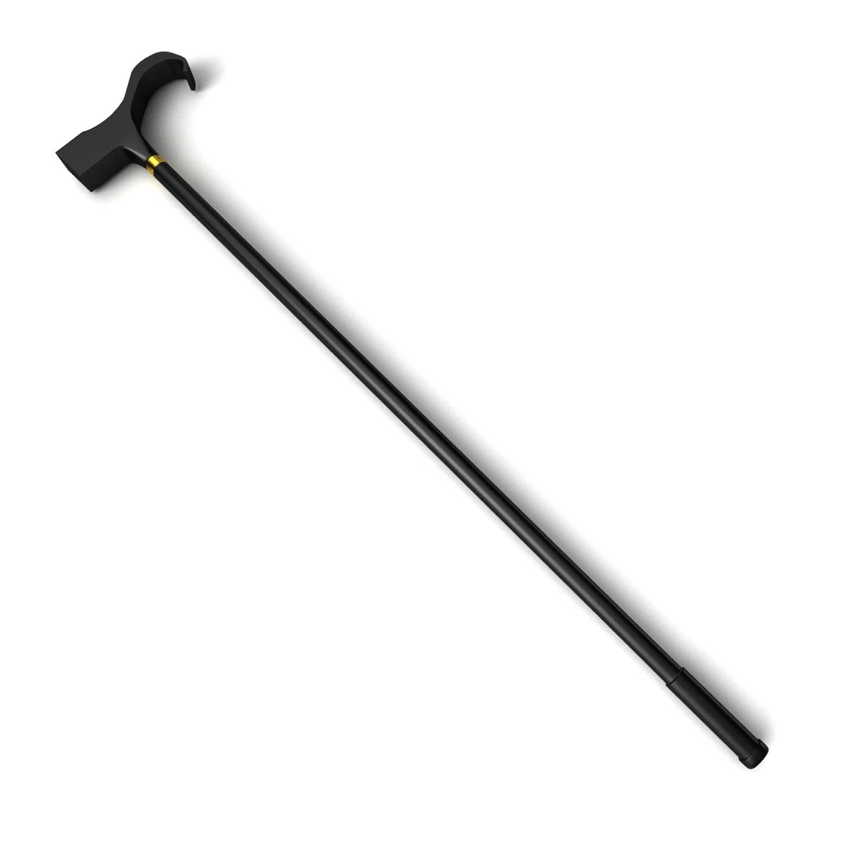Walking stick 3D Model .c4d .max .obj .3ds .fbx .stl .blend