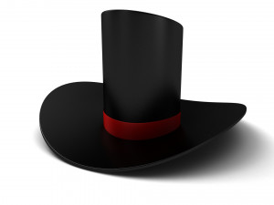 Magician hat 3D Модель