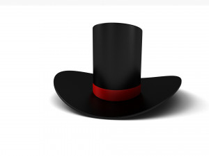Magician hat 3D Модель
