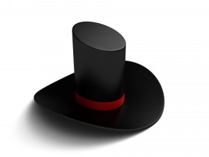 Magician hat 3D Модель