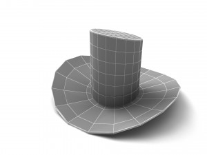 Magician hat 3D Модель
