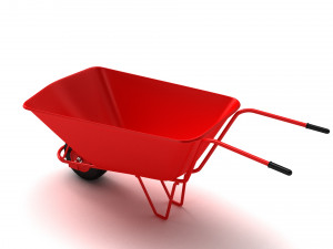 Wheel Barrow Modèle 3D