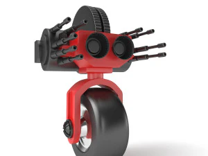 기계 인간 3D 모델