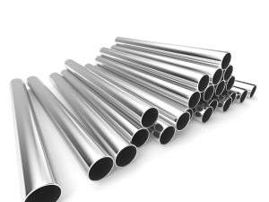Steel Pipes 3D Model