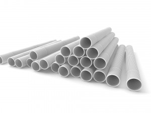 Steel Pipes Modello 3D