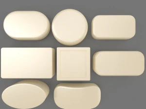 Seifen-Set 3D Modell