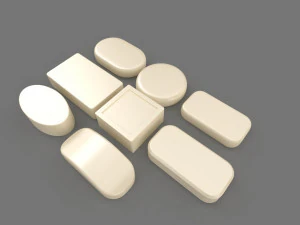 Soaps Set 3D Model