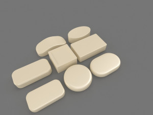 Soaps Set 3D Model