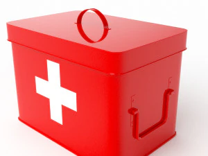 Apteczka pierwszej pomocy 2 Model 3D