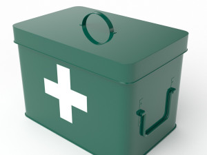 Army First Aid Kit Modello 3D