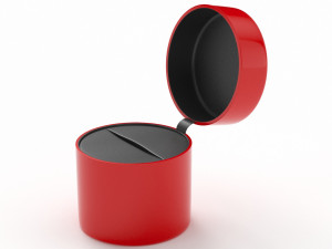 Red Ring Box 3D Model