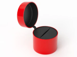 Red Ring Box 3D Model